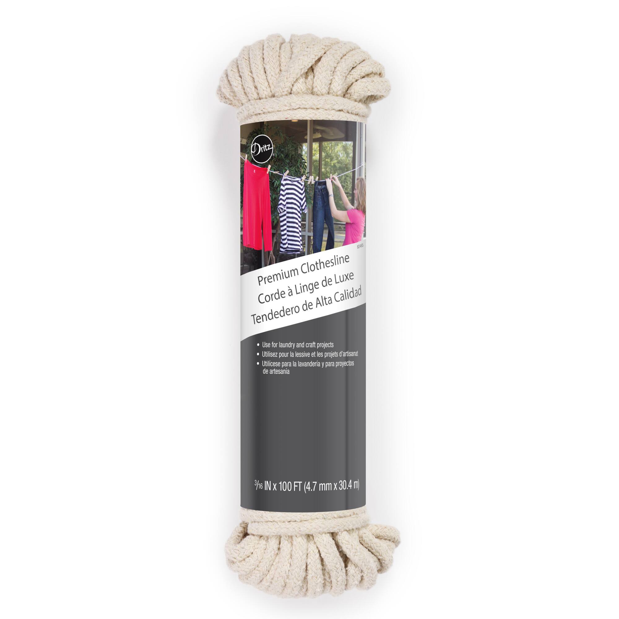 Dritz® Off-White Premium Clothesline, 100ft.